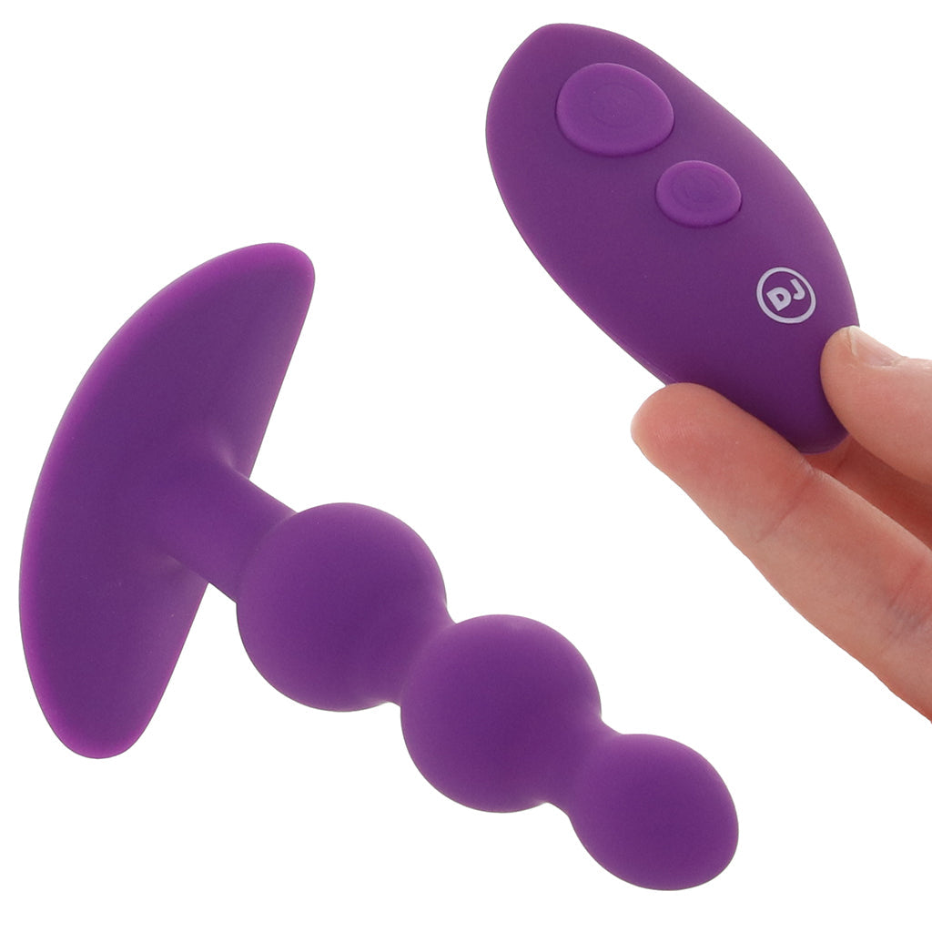 A-Play Beaded 5.5 Inch Anal Vibe in Purple Anal Sex Toys > Anal Vibrators - Tophatter Daily Deals
