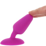 Bang! Vibrating Silicone Butt Plug in Purple - Tophatter's Adult Sex Toys Online Anal Sex Toys > Butt Plugs - Tophatter Daily Deals