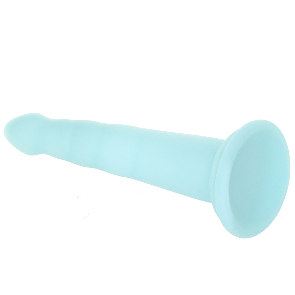 Dillio Platinum Slim Seven Dildo in Teal Dildo Sex Toys > G-Spot Dildos - Tophatter Daily Deals