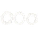 Alpha Liquid Silicone Beaded Rings Cock Rings - Tophatter Daily Deals