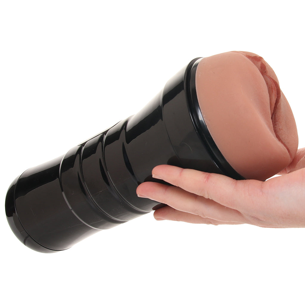 PDX Wet Pussies Super Juicy Snatch XXL Stroker in Brown - Tophatter's Adult Sex Toys Online Male Masturbators > Pocket Strokers - Tophatter Daily Deals