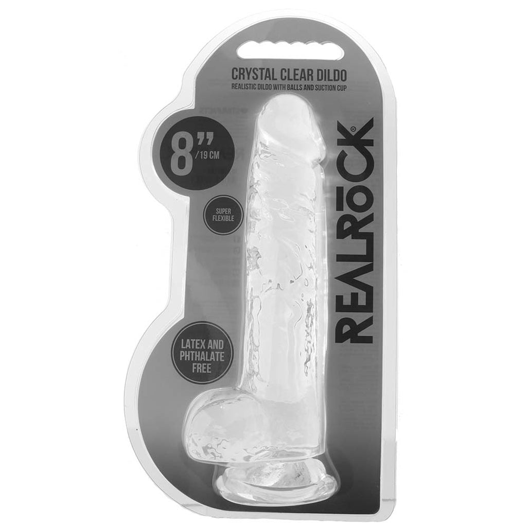 RealRock 8 Inch Realistic Ballsy Dildo - Tophatter's Adult Products Dildo Sex Toys > Realistic Dildos - Tophatter Daily Deals
