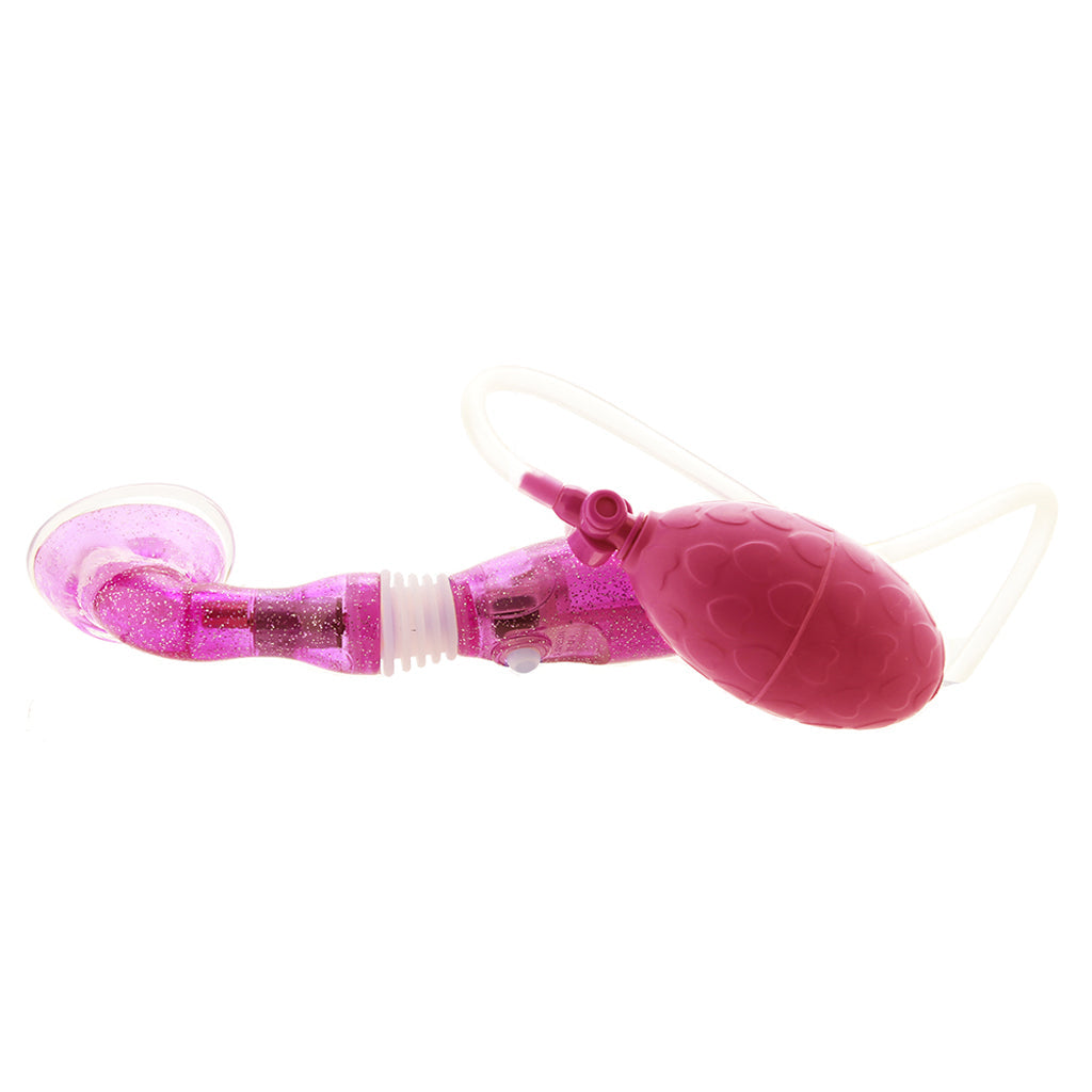 Advanced Clitoral Pump Vibe in Pink Vibrators > Clitoral Stimulators - Tophatter Daily Deals
