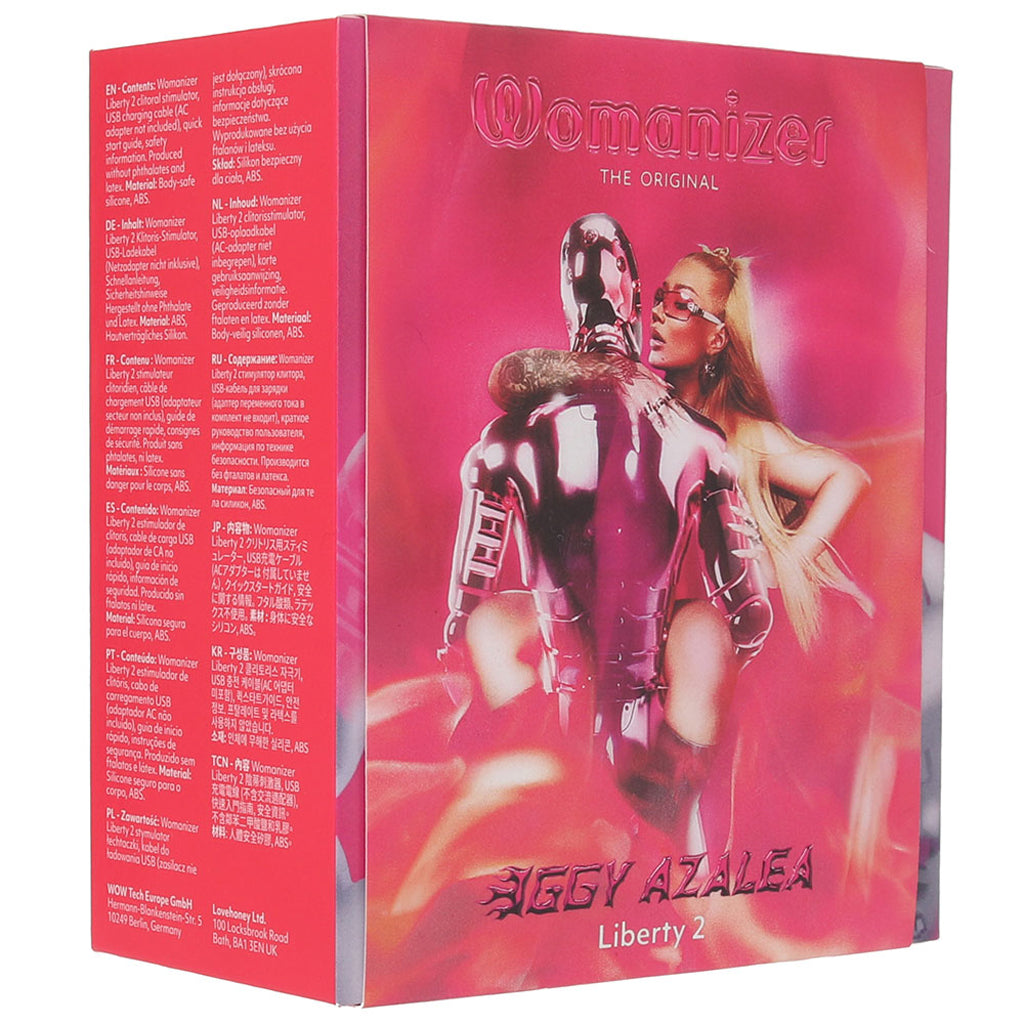 Womanizer Iggy Azalea Liberty 2 Clitoral Stimulator Vibrators > Clitoral Stimulators - Tophatter Daily Deals