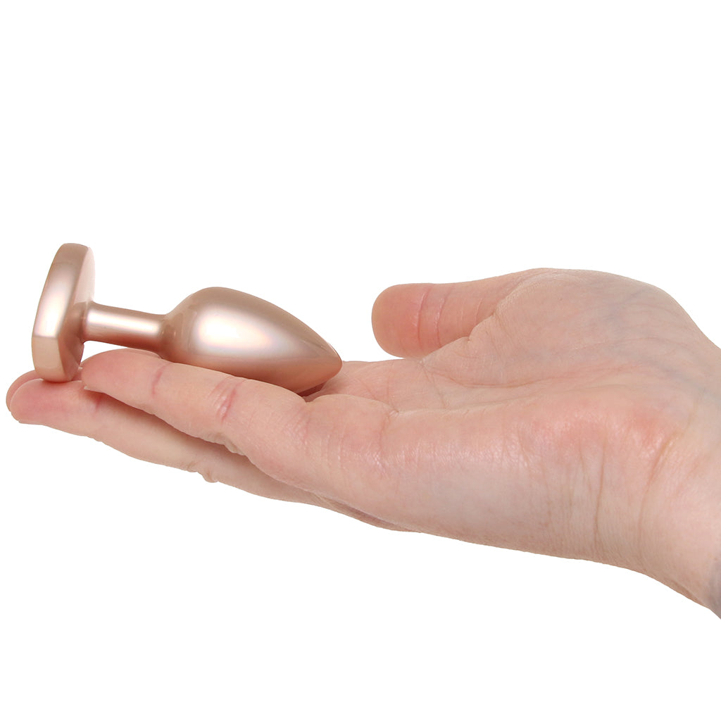Booty Bling Gold Metal Jewelled Butt Plug in Small Anal Sex Toys > Butt Plugs - Tophatter Daily Deals