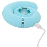 Loveline Tic-Tac Tapping Swirl Vibe in Blue Vibrators > G-Spot Vibrators - Tophatter Daily Deals