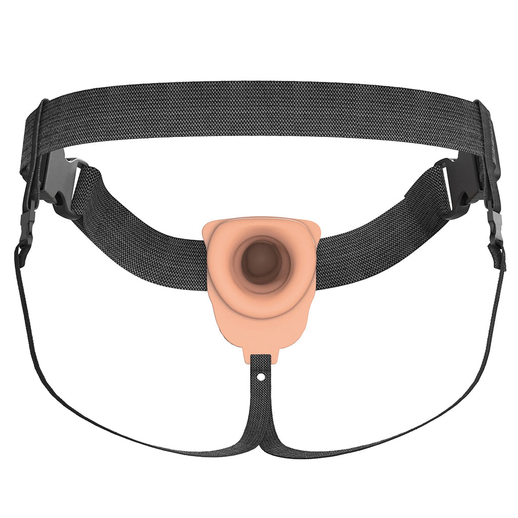 Fantasy X-tensions 7 Inch Hollow Strap-On Vibe in Light Male Enhancement > Extenders and Sleeves - Tophatter Daily Deals