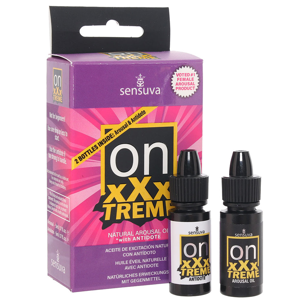 ON XXXtreme Natural Arousal Oil with Antidote Lubes and Lotions > Sexual Stimulants - Tophatter Daily Deals