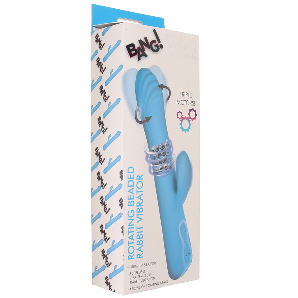 Bang! Rotating Beaded Rabbit Vibe Vibrators > Rabbit Vibrators - Tophatter Daily Deals