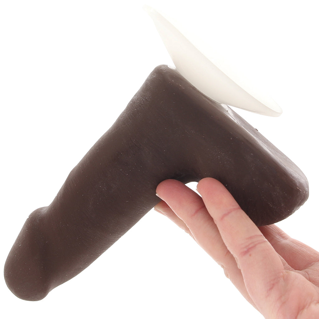 The Realistic 5 Inch Cock with Balls in Chocolate Dildo Sex Toys > Realistic Dildos - Tophatter Daily Deals