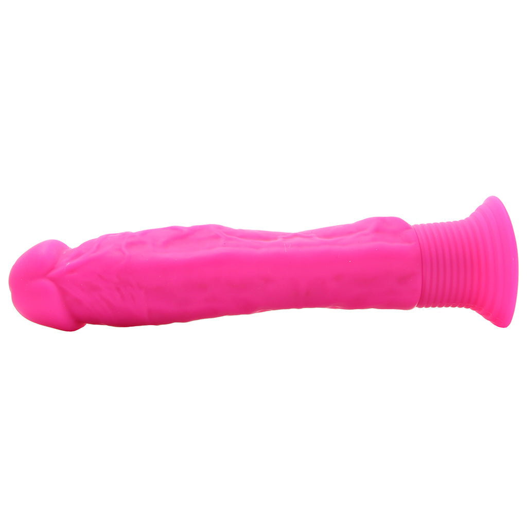 Neon Silicone Wall Banger Vibe in Pink Vibrators > Realistic Vibrator Dildos - Tophatter Daily Deals