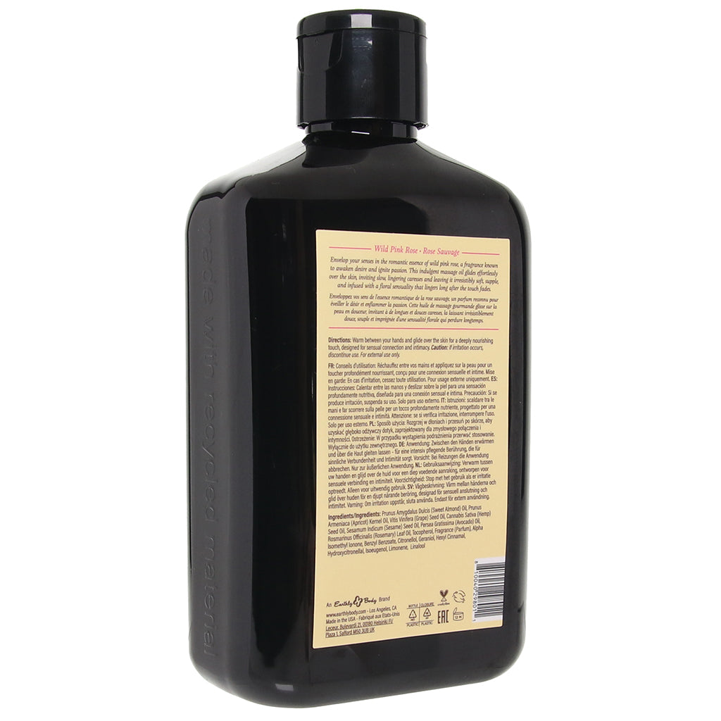 At Night Massage Oil 8.4oz/250ml in Wild Pink Rose - Tophatter's Adult Sex Toys Online Lubes and Lotions > Erotic Massage Oils - Tophatter Daily Deals