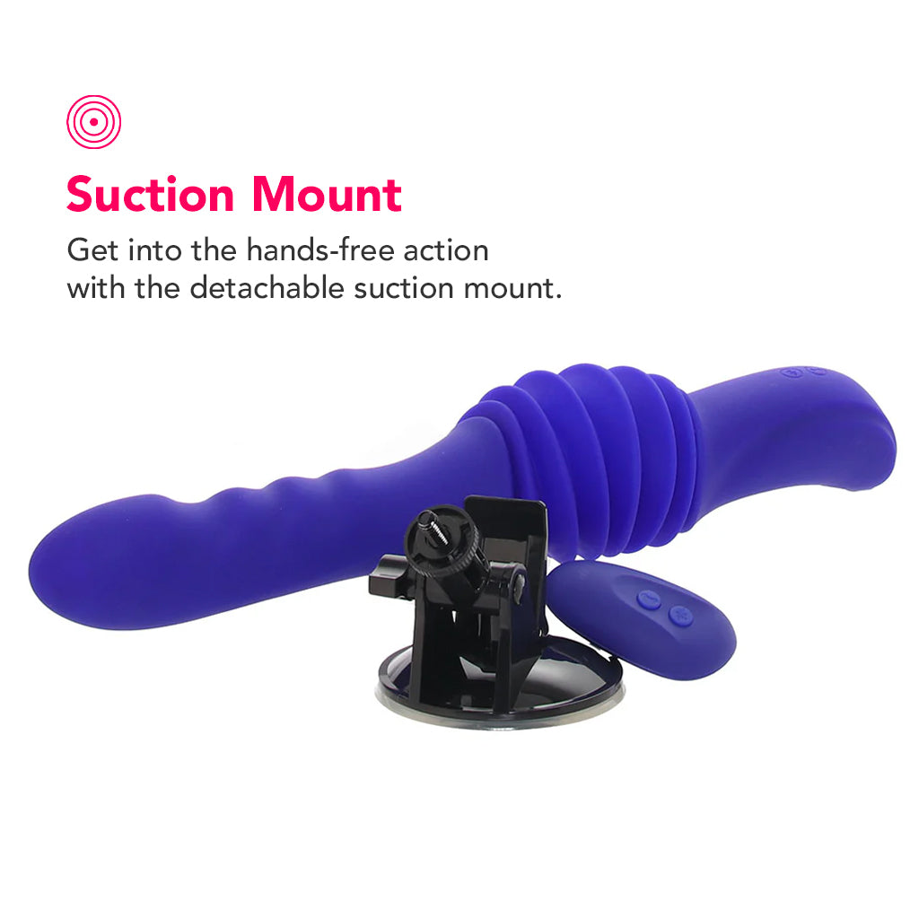 Overdrive Ridged Thruster Sex Machine Vibrators > G-Spot Vibrators - Tophatter Daily Deals