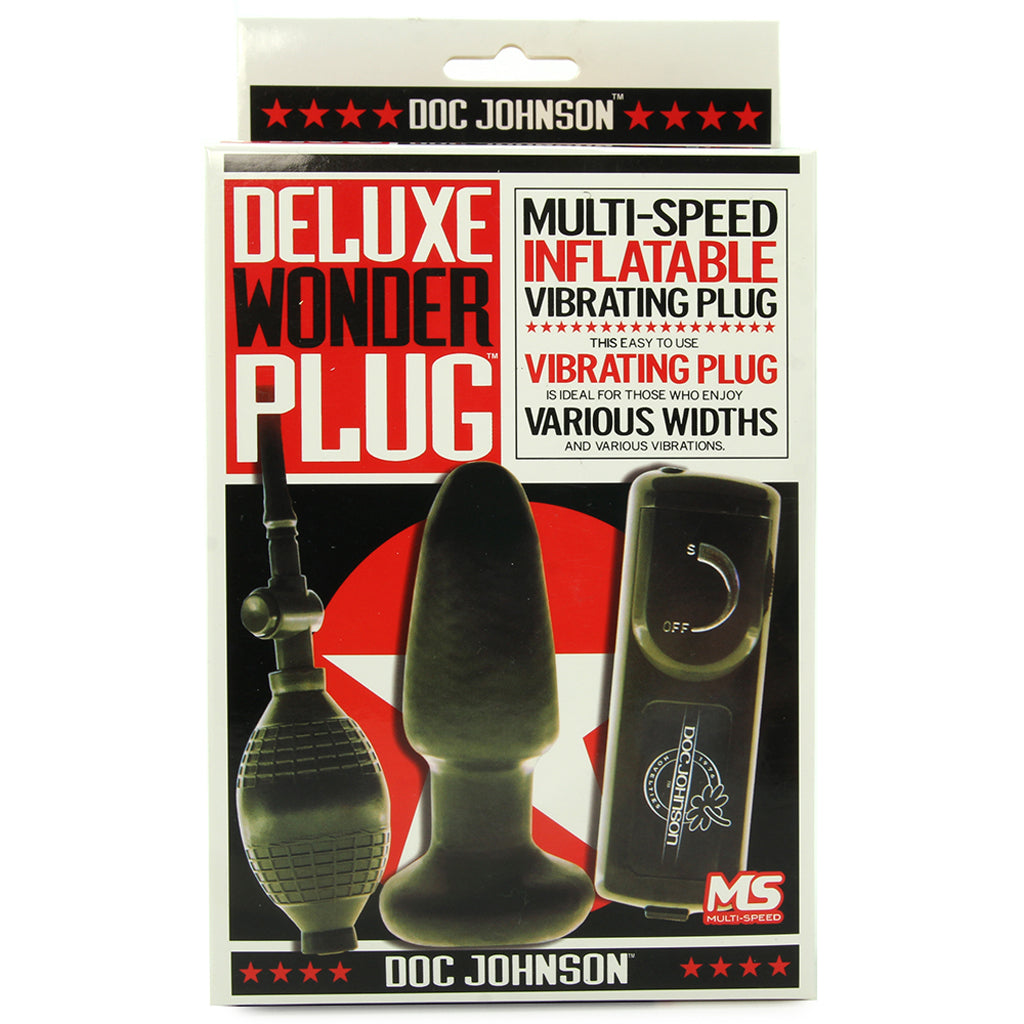 Deluxe Wonder Inflatable Butt Plug in Black - Tophatter's Vibrator Deals Online Anal Sex Toys > Anal Vibrators - Tophatter Daily Deals