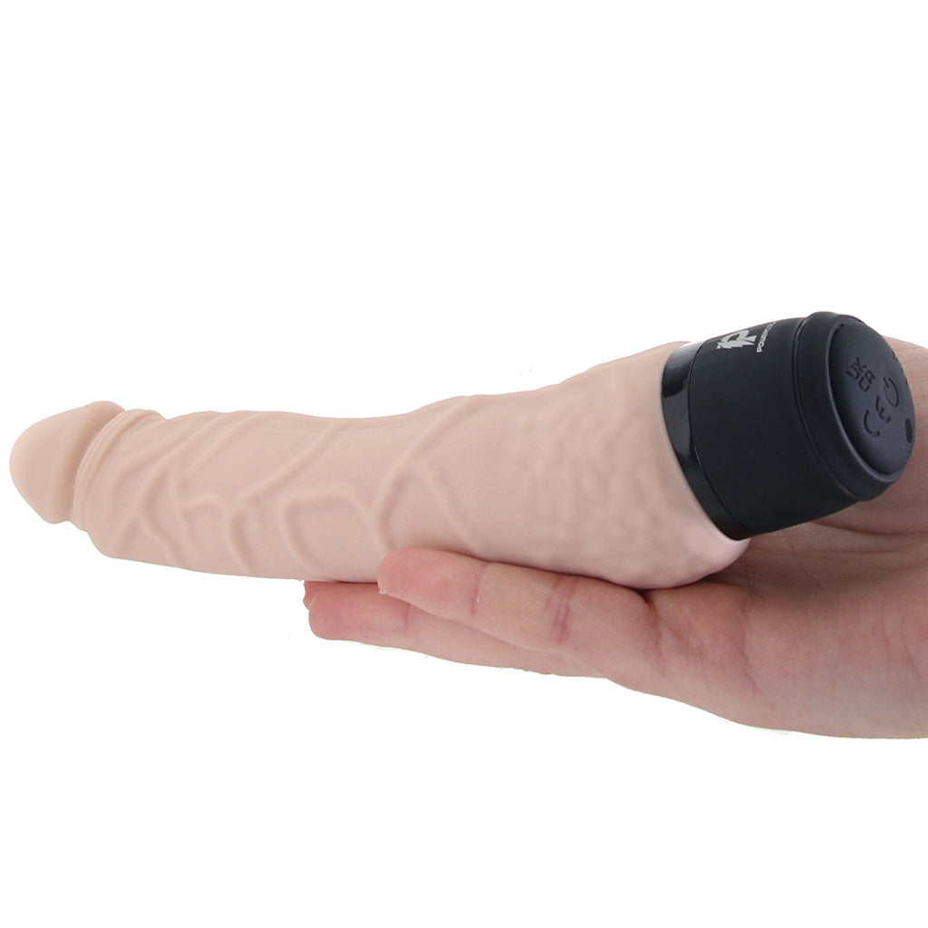 PowerCock 7 Inch Realistic Vibe in Light Vibrators > Realistic Vibrator Dildos - Tophatter Daily Deals