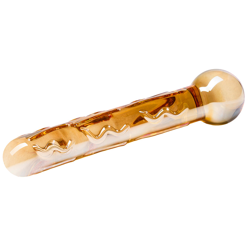 gläs Orange Tickler Glass Dildo - Tophatter's Adult Sex Toys Online Dildo Sex Toys > Pyrex Glass Dildos - Tophatter Daily Deals