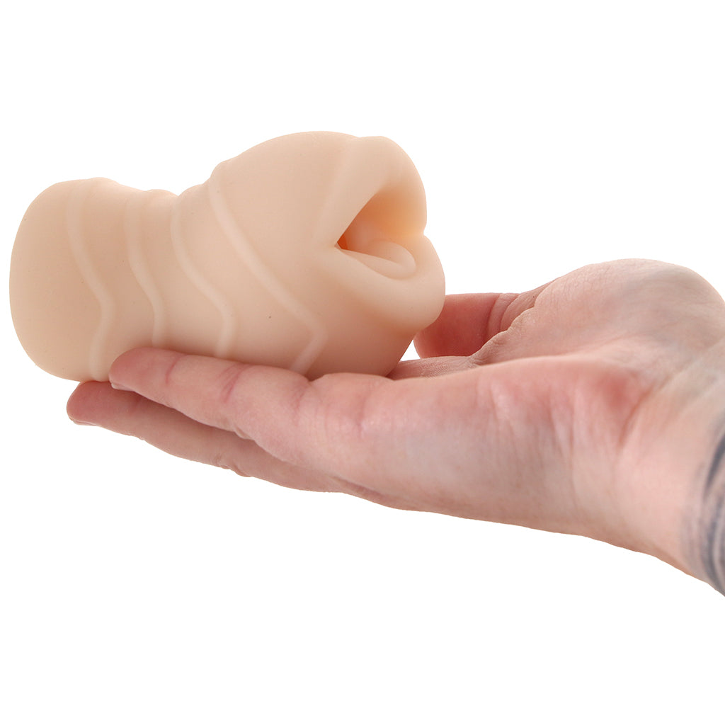 Pocket Pals Mouth Stroker in Light - Tophatter's Adult Sex Toys Online Male Masturbators > Mouth Masturbators & Strokers - Tophatter Daily Deals