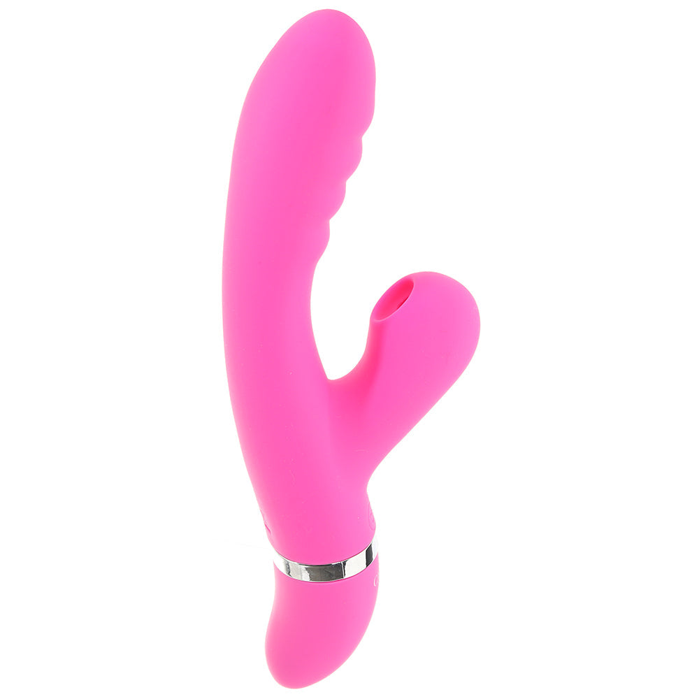 Foreplay Frenzy Pucker Suction Rabbit Vibe Vibrators > Rabbit Vibrators - Tophatter Daily Deals