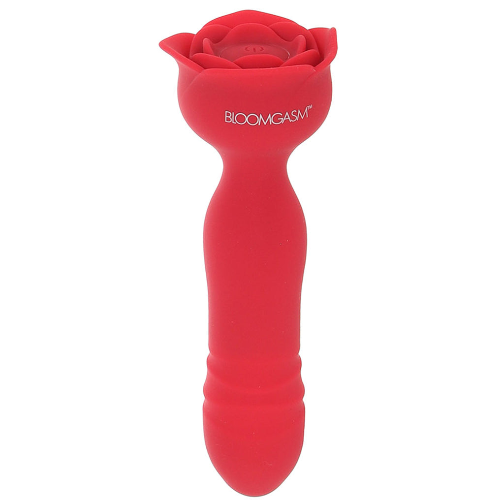 Bloomgasm Rose Delight Thrusting Vibe - Tophatter's Adult Sex Toys Online Vibrators > Clitoral Stimulators - Tophatter Daily Deals
