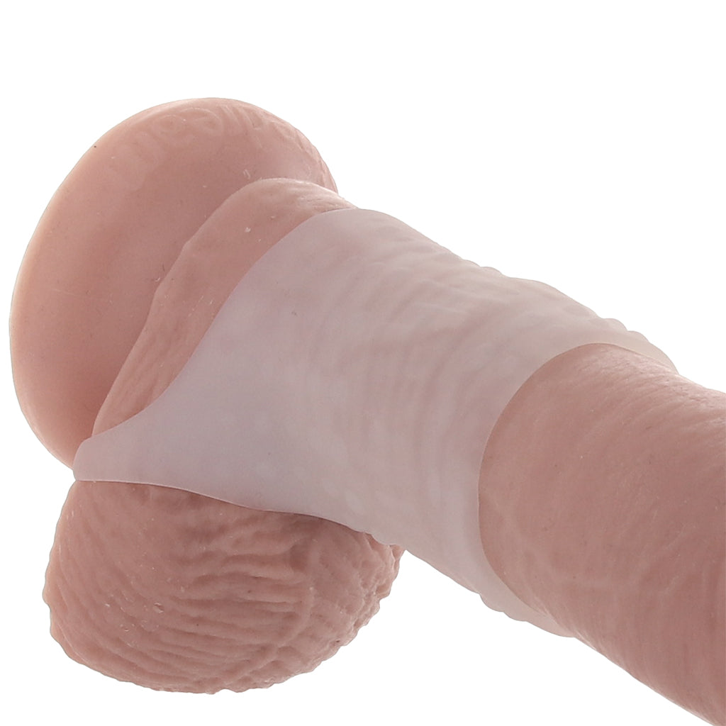 Basic Essentials Stimulation Enhancer Sleeve in Frosted Male Enhancement > Extenders and Sleeves - Tophatter Daily Deals