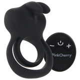 PinkCherry Remote Vibrating Rabbit Cock Ring Cock Rings - Tophatter Daily Deals