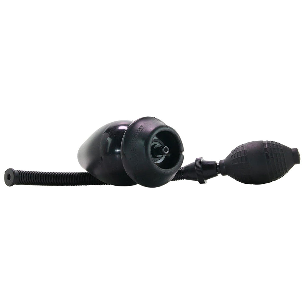 Anal Fantasy Inflatable Silicone Anal Plug in Black Anal Sex Toys > Butt Plugs - Tophatter Daily Deals