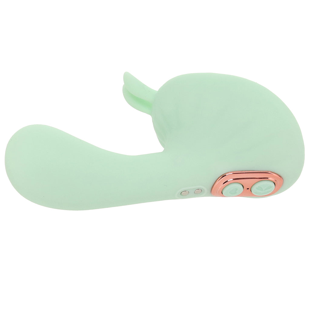 Averi Dual Stimulator Vibe in Green - Tophatter's Vibrator Deals Online Vibrators > Clitoral Stimulators - Tophatter Daily Deals