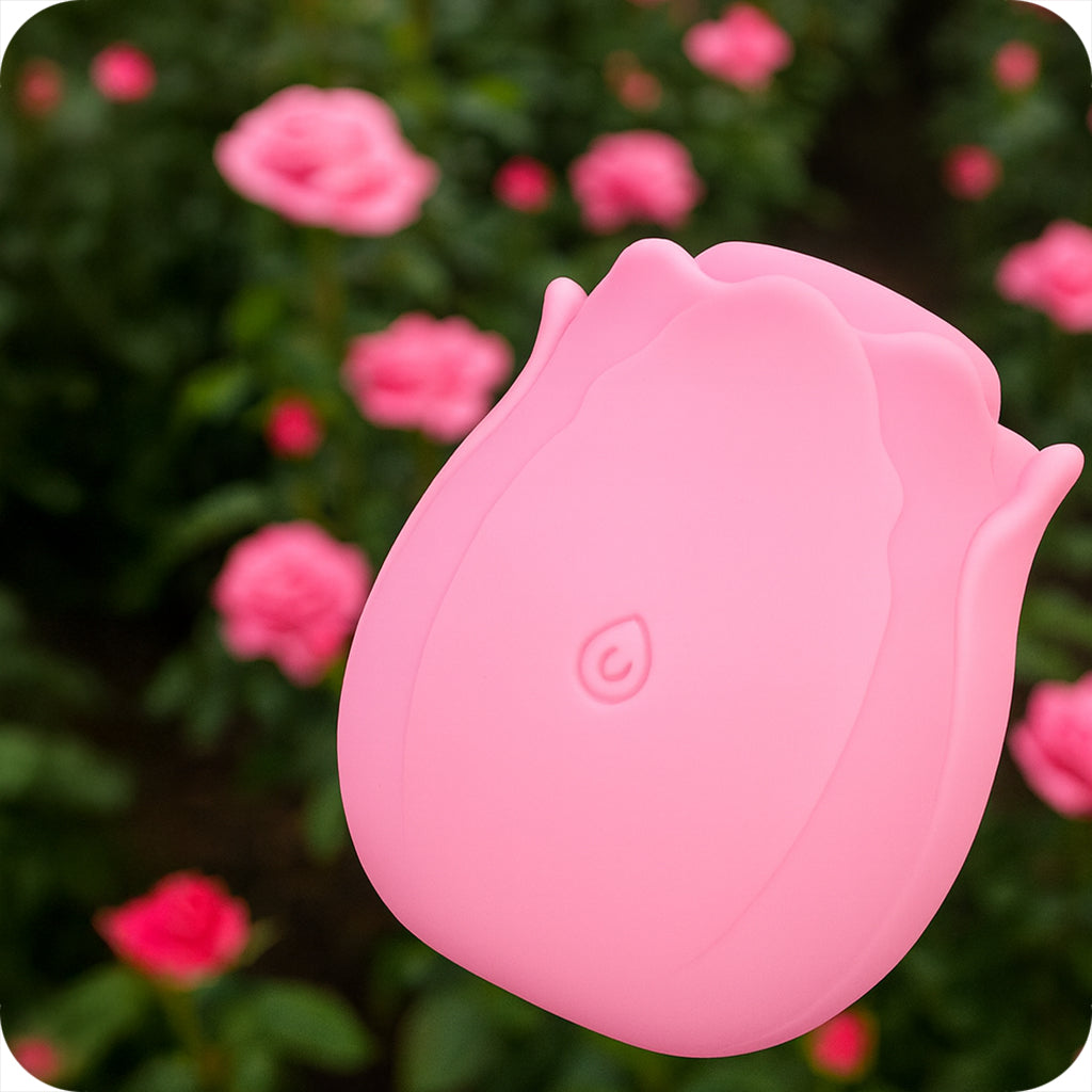 Inya The Vibrating Rose in Pink Vibrators > Clitoral Stimulators - Tophatter Daily Deals
