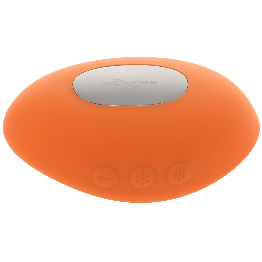 We-Vibe Temp Temperature Play Vibe in Tangerine - Tophatter's Adult Sex Toys Online Vibrators > Clitoral Stimulators - Tophatter Daily Deals