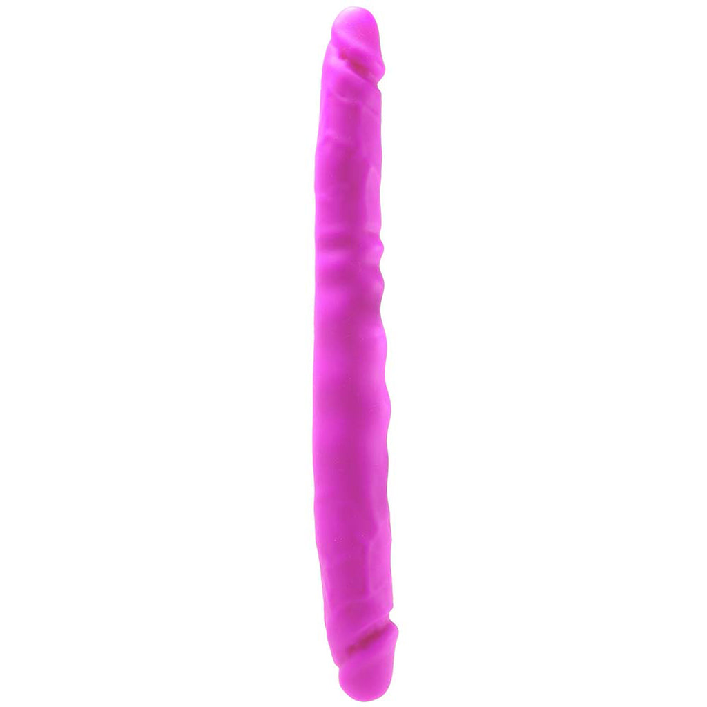 Colours Double Pleasure 12 Inch Dildo in Purple Dildo Sex Toys > Double Ended Dildos - Tophatter Daily Deals