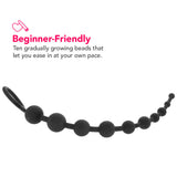 Anal Adventures Platinum Silicone Anal Beads Anal Sex Toys > Anal Beads - Tophatter Daily Deals