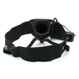 Fetish Fantasy Hollow Vibrating Strap-On in Black Vibrators > Strap-On & Wearable - Tophatter Daily Deals