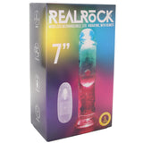 RealRock 7 Inch Light Up Vibrating Dildo - Tophatter's Adult Sex Toys Online Vibrators > Realistic Vibrator Dildos - Tophatter Daily Deals