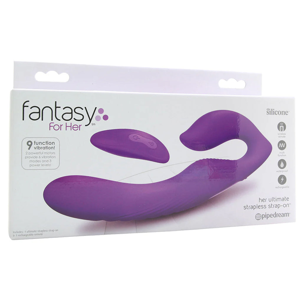 Fantasy For Her Ultimate Strapless Strap-On Vibrators > Strap-On & Wearable - Tophatter Daily Deals