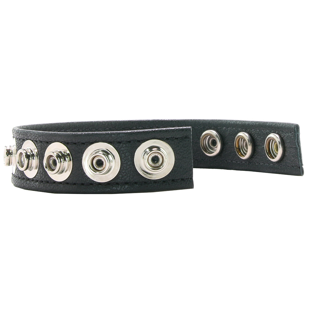 Colt 5 Snap Leather Cock Ring - Tophatter's Adult Products Cock Rings - Tophatter Daily Deals