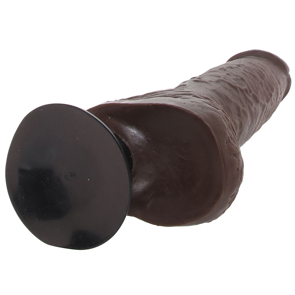 King Cock 10 Inch Vibrating Dildo with Balls in Brown Vibrators > Realistic Vibrator Dildos - Tophatter Daily Deals