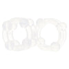 Alpha Liquid Silicone Double Stacker Rings Cock Rings - Tophatter Daily Deals