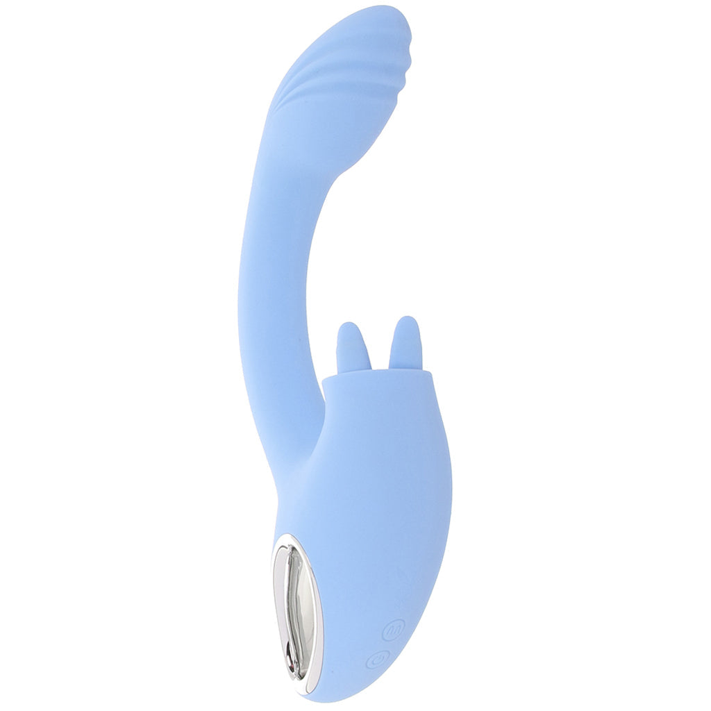 Playboy Sapphire Sky Rabbit Vibe - Tophatter's Adult Sex Toys Online Vibrators > Rabbit Vibrators - Tophatter Daily Deals