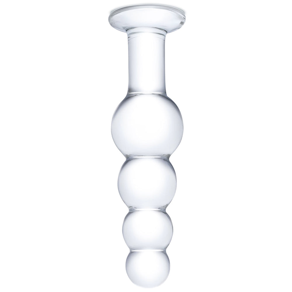 gläs 7.25 Inch Beaded Butt Plug - Tophatter's Adult Sex Toys Online Anal Sex Toys > Butt Plugs - Tophatter Daily Deals