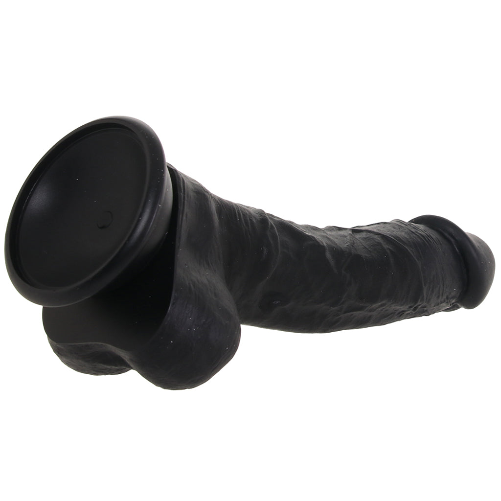 Large Silicone Colours Dildo in Black Dildo Sex Toys > Large Dildos - Tophatter Daily Deals