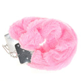 Playful Furry Cuffs with Keys in Pink Bondage and Fetish > Wrist and Ankle Cuffs - Tophatter Daily Deals