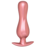 Ouch! Smooth Silicone Curvy Butt Plug in Rose Gold Anal Sex Toys > Butt Plugs - Tophatter Daily Deals