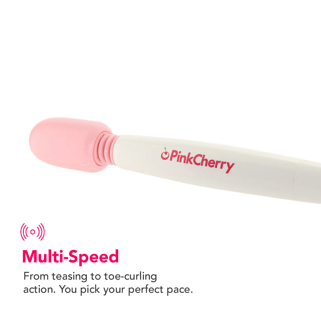 PinkCherry Petite Traveler Wand - Tophatter's Vibrator Deals Online Vibrators > Wands - Tophatter Daily Deals