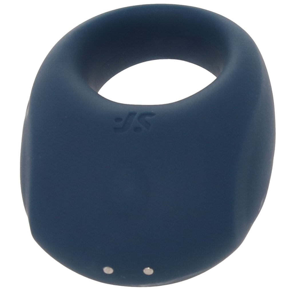 Satisfyer Strong One Ring Vibe in Blue Cock Rings - Tophatter Daily Deals