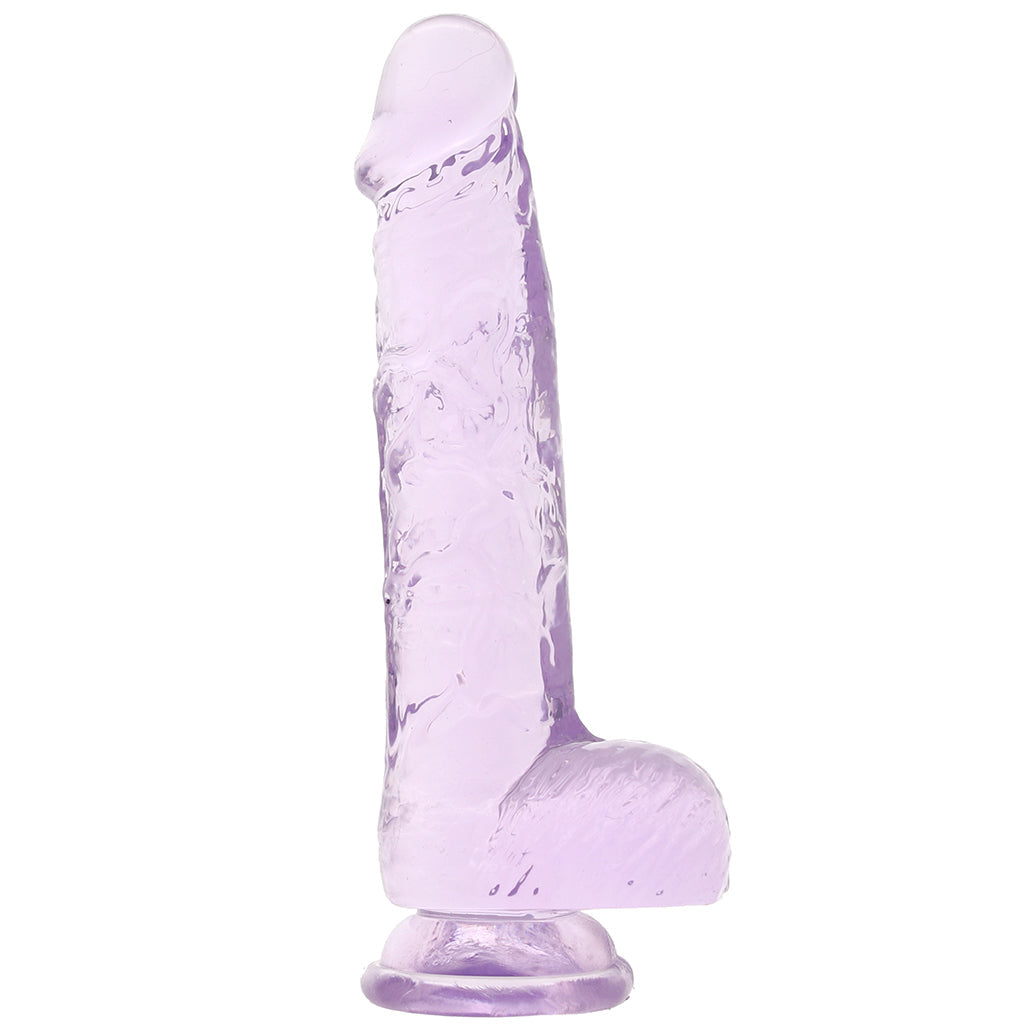 RealRock 5 Inch Realistic Ballsy Dildo in Purple Dildo Sex Toys > Realistic Dildos - Tophatter Daily Deals
