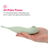 Satisfyer Twirling Pro + Air Pulse Vibe Vibrators > Clitoral Stimulators - Tophatter Daily Deals