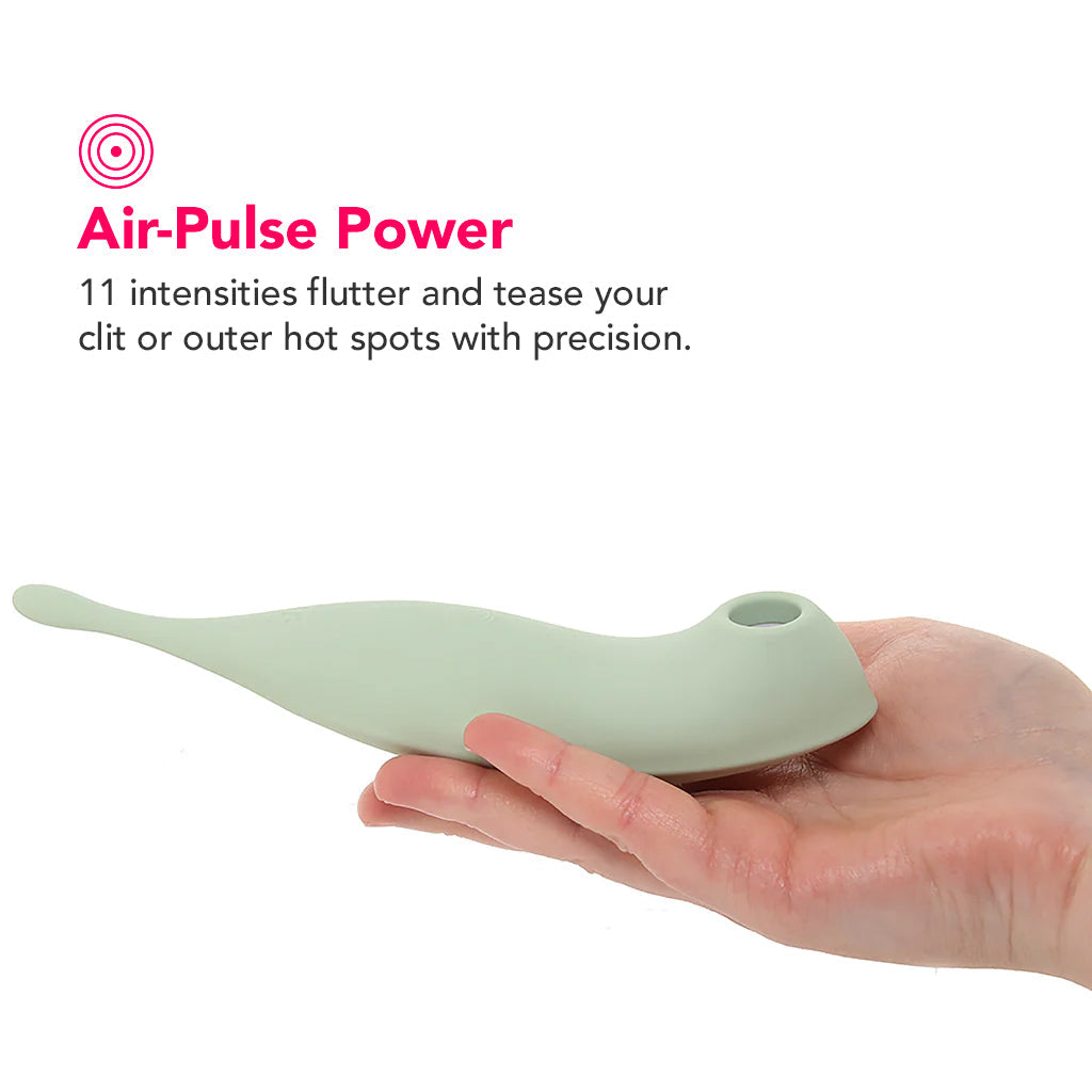 Satisfyer Twirling Pro + Air Pulse Vibe Vibrators > Clitoral Stimulators - Tophatter Daily Deals