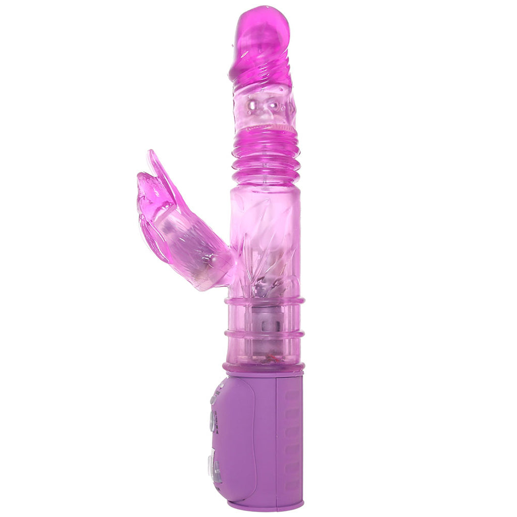 BunnyTron Thruster Rabbit Vibe in Purple - Tophatter's Adult Sex Toys Online Vibrators > Rabbit Vibrators - Tophatter Daily Deals