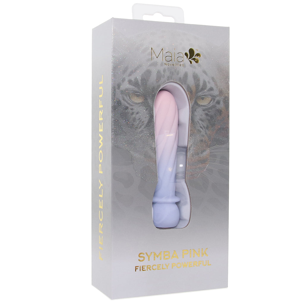 Symba Fiercely Powerful Swirl Bullet Vibe in Pink Vibrators > Bullet and Egg Vibrators - Tophatter Daily Deals