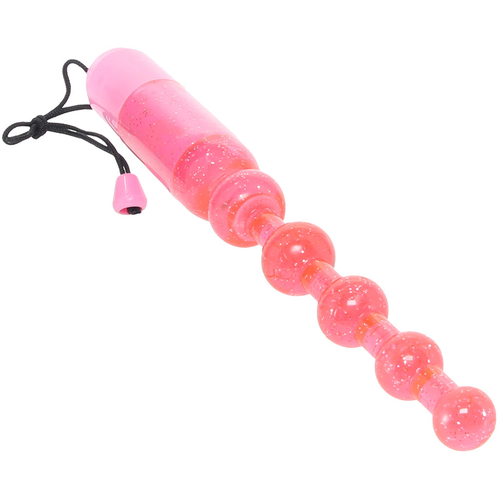 Waterproof Vibrating Pleasure Beads in Pink - Tophatter's Adult Products Anal Sex Toys > Anal Beads - Tophatter Daily Deals